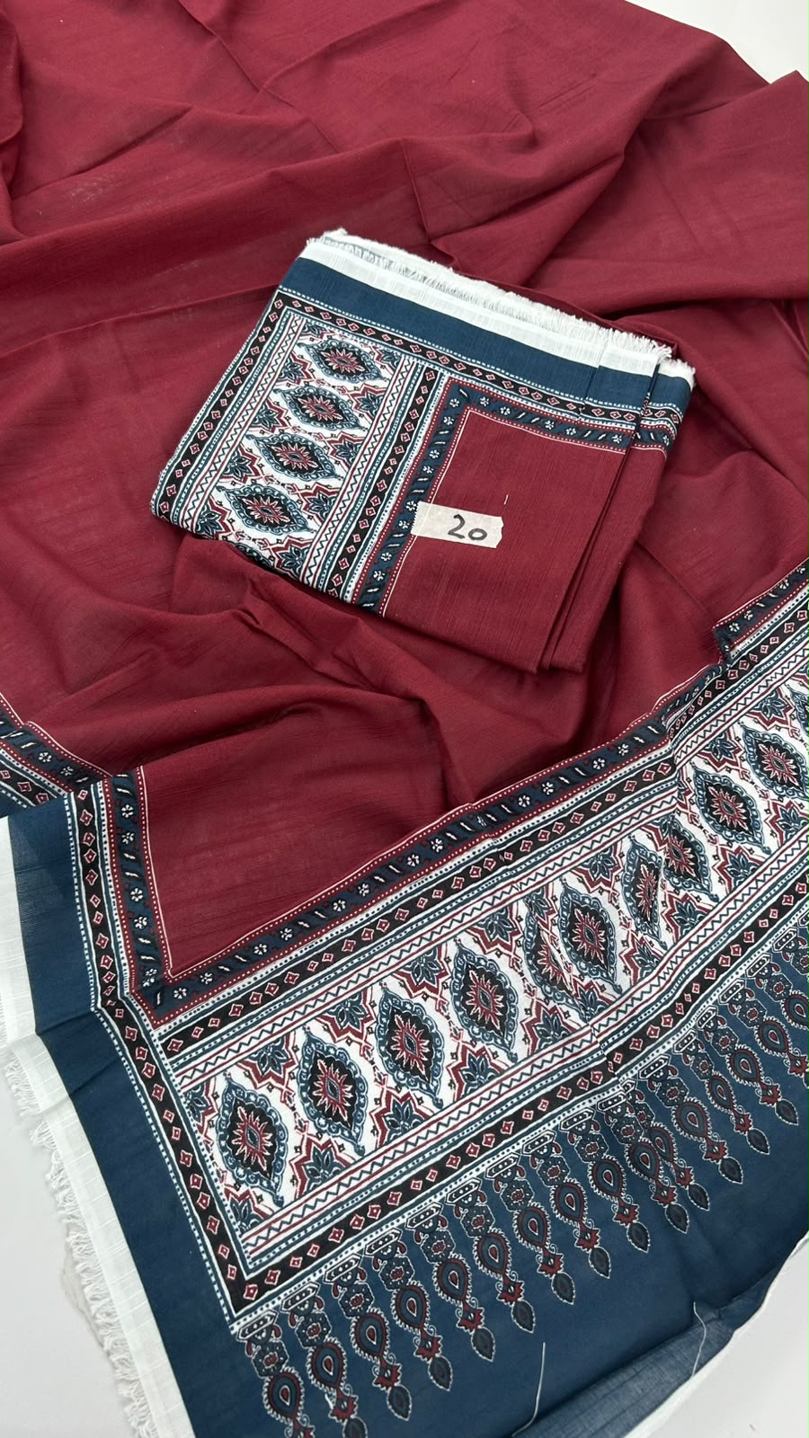 ETHNC 2 PC KHADDAR (DUPATTAY) DEAL