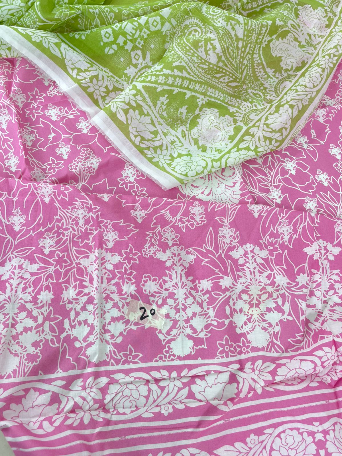 2PC LAWN SHIRT DUPATTA