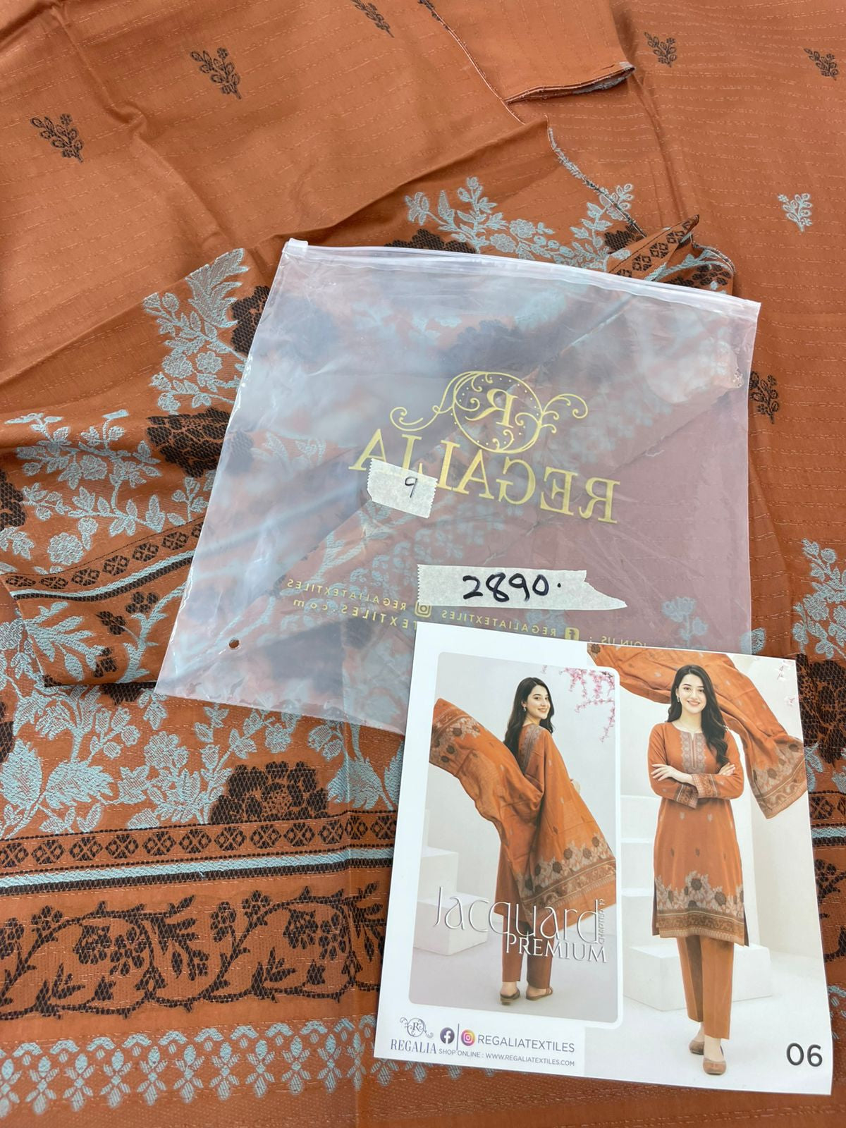 LUXURY LAWN JACQUARD 3PC