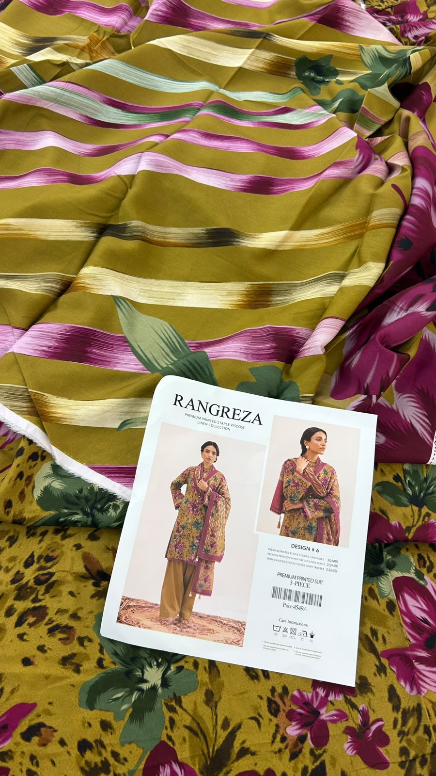 RANGREZA VISCOSE 3 PC