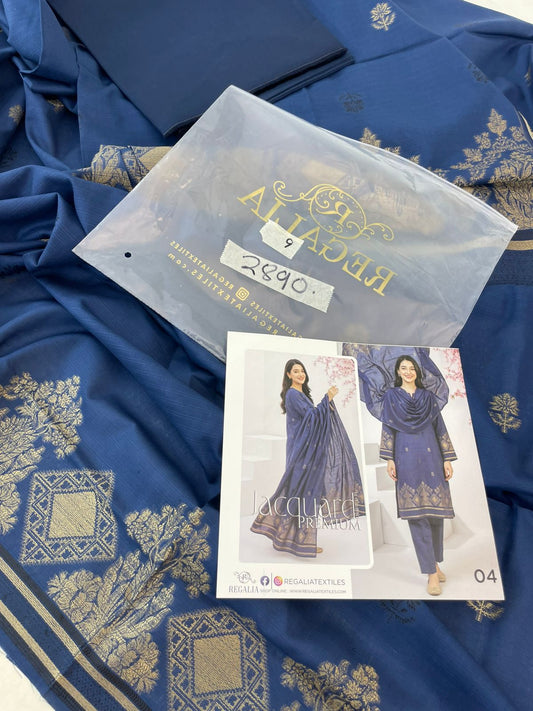LUXURY LAWN JACQUARD 3PC