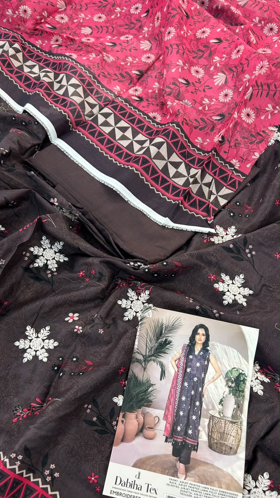 ZESH EMB LAWN 3 PC LOT
