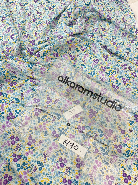ALKARAM 2 PC SHIRT TROUSER ALLOVER