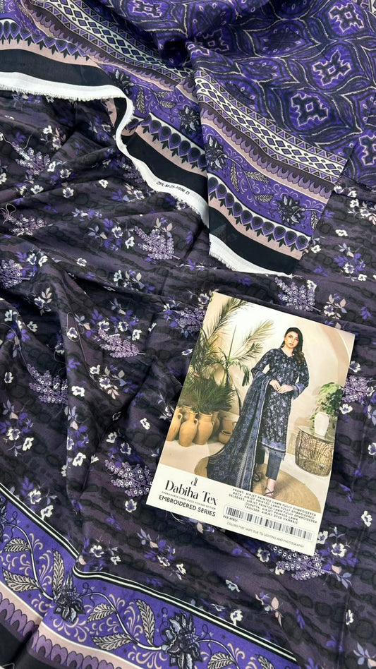 ZESH EMB LAWN 3 PC LOT
