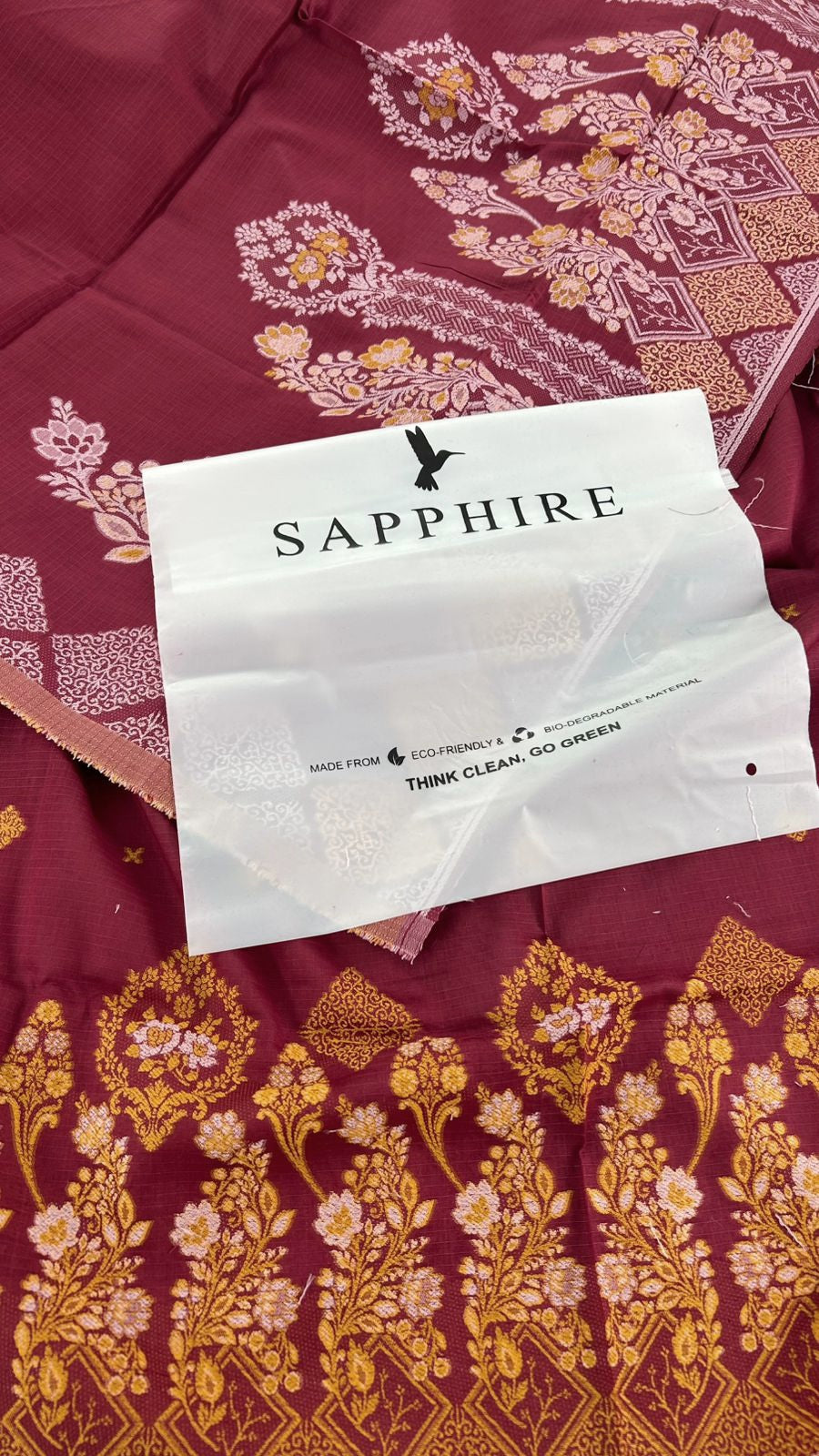 SAPPHIRE LAWN JACQUARD 3 PC