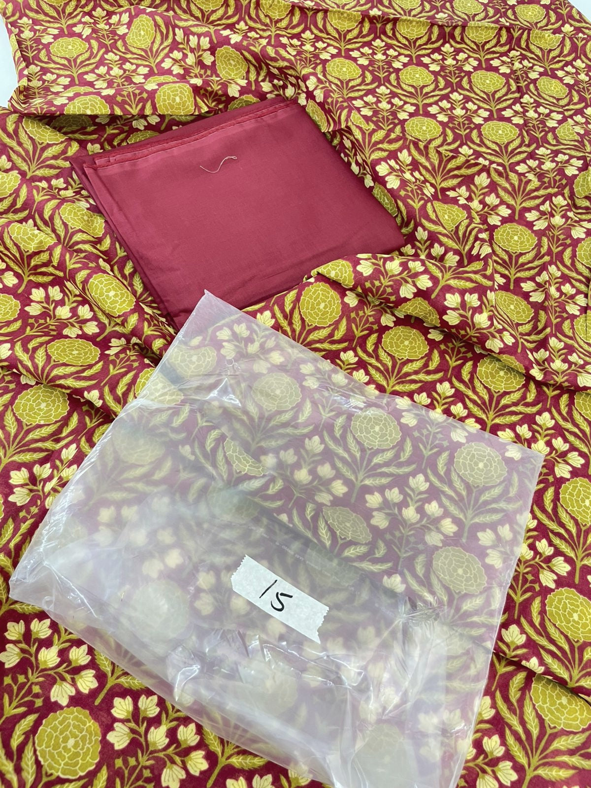 MIX BRAND 2 PC SHIRT TROUSER WITH PLAIN TROUSER