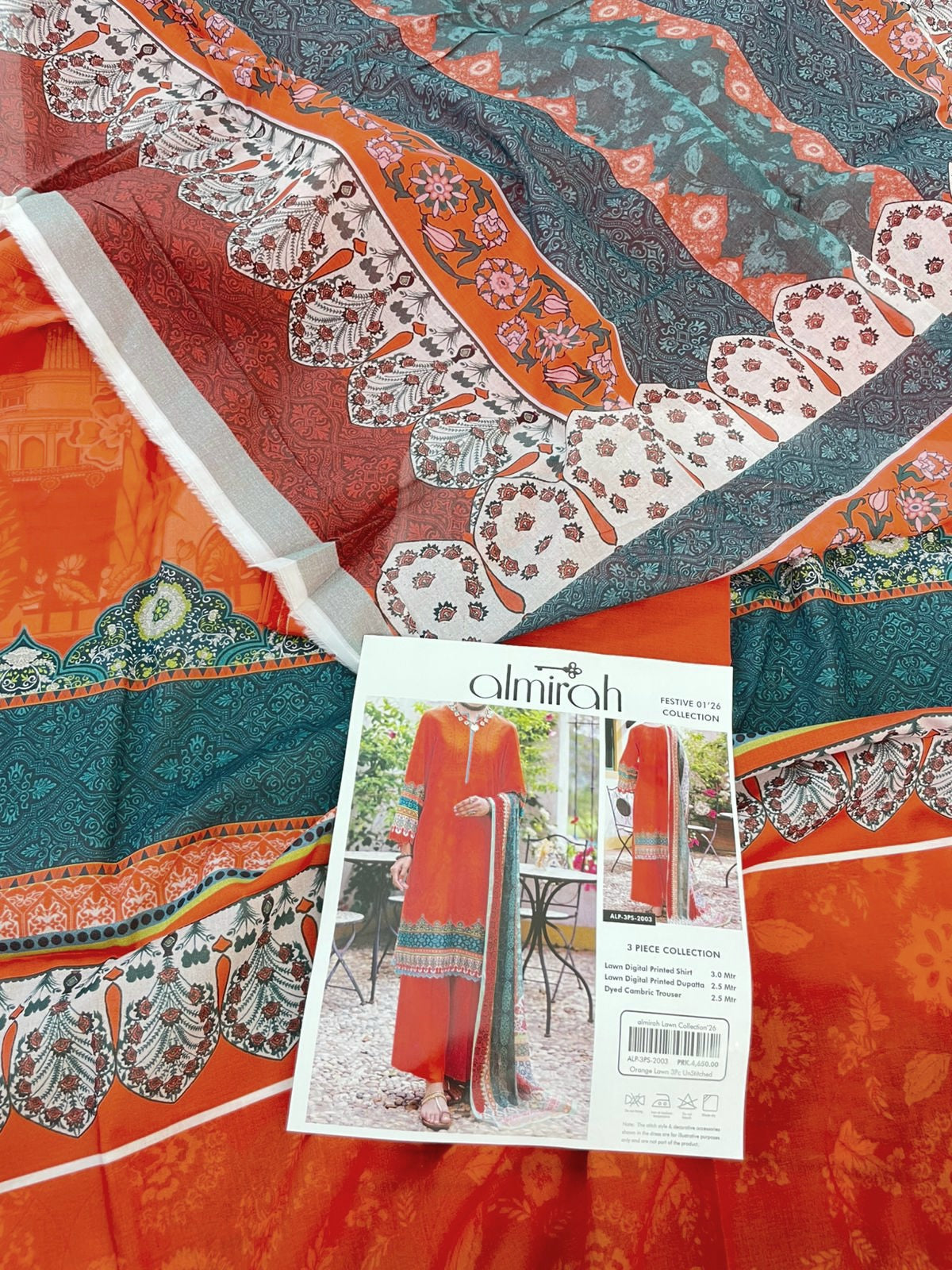 ALMIRAH LAWN 3 PC