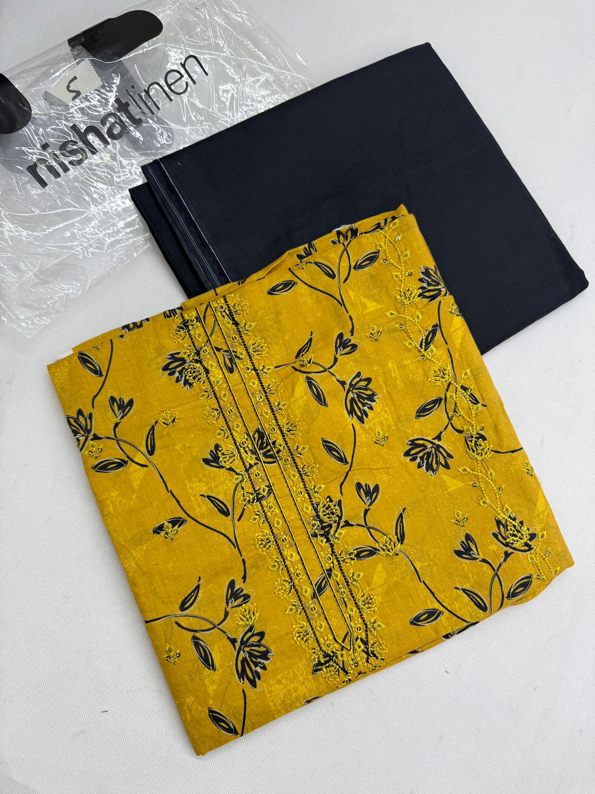 NISHAT LAWN EMB 2 PC SHIRT TROUSER