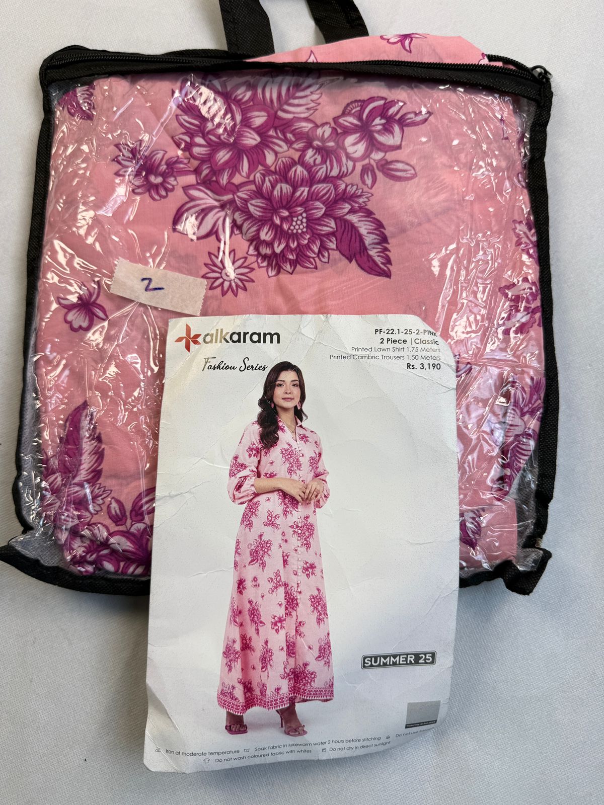 LAWN 2 PC SHIRT TROUSET