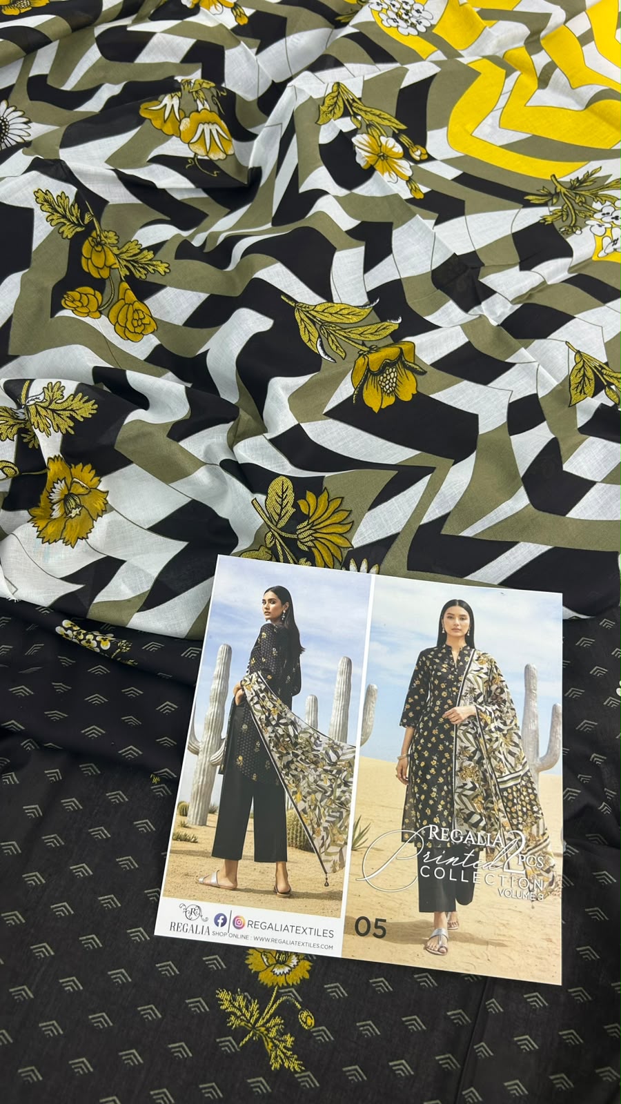 REGALIA 2 PC LAWN SHIRT DUPATTA
