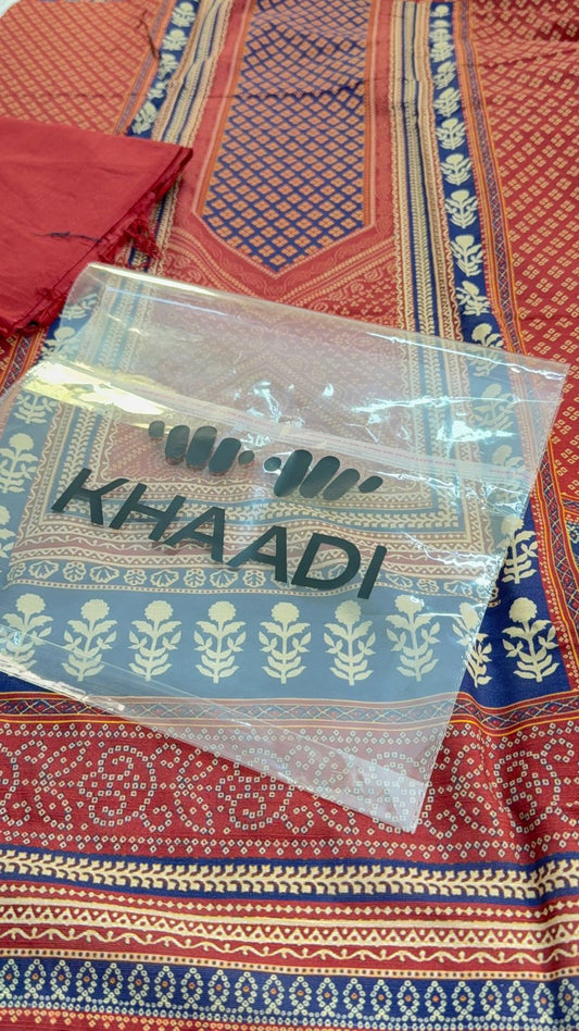 KHAADI 2 PC KHADDAR SHIRT TROUSER