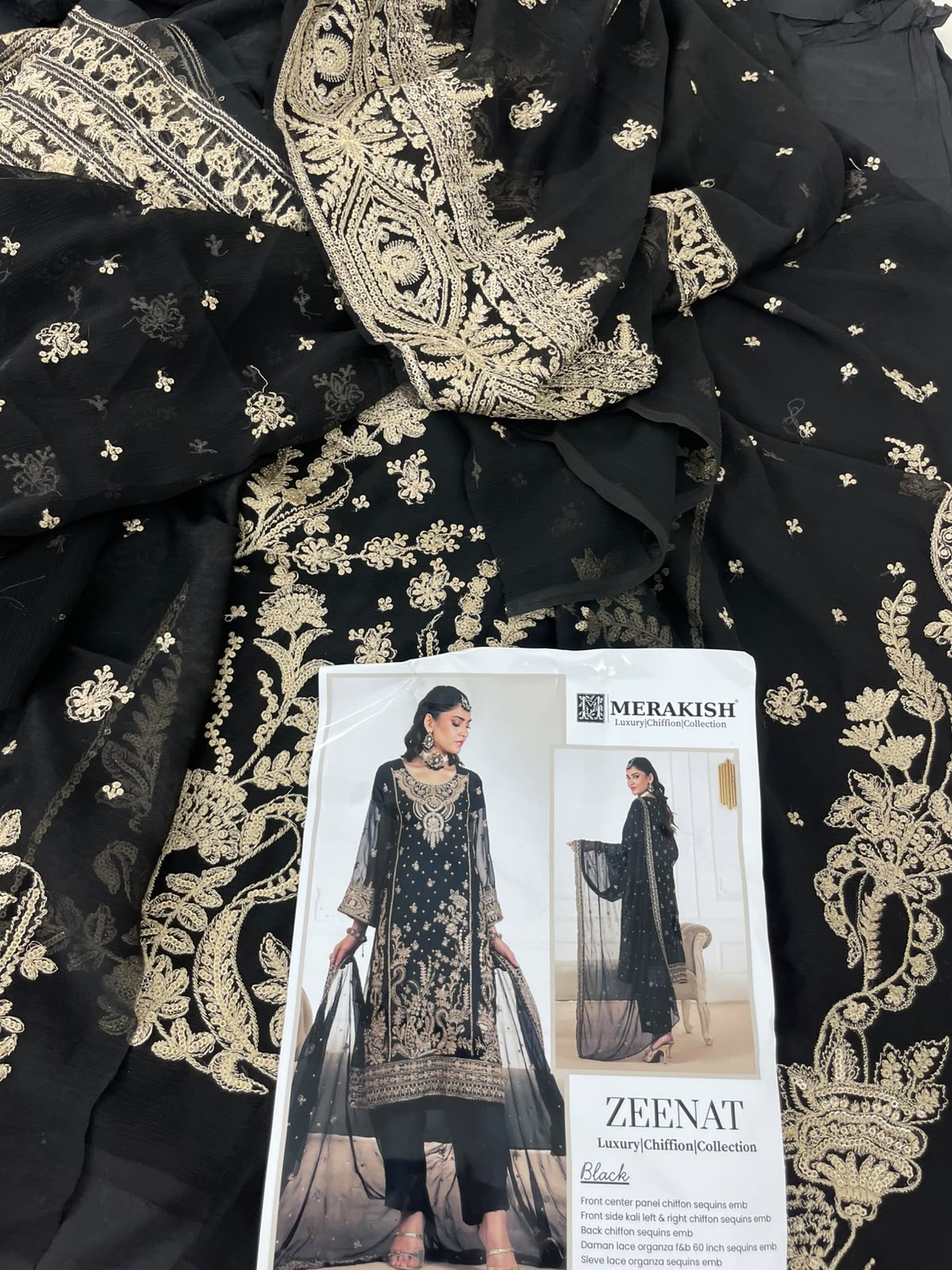 LUXURY CHIFFON 3 PC