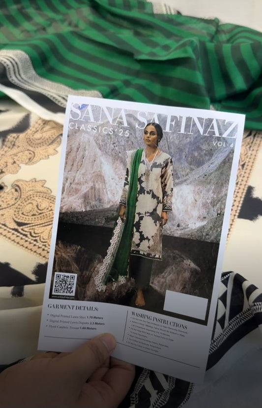 SANA SAFINAZ LAWN 3 PC