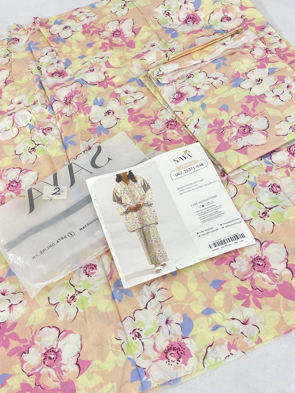 GRAND-SAYA LAWN 2 PC SHIRT TROUSER