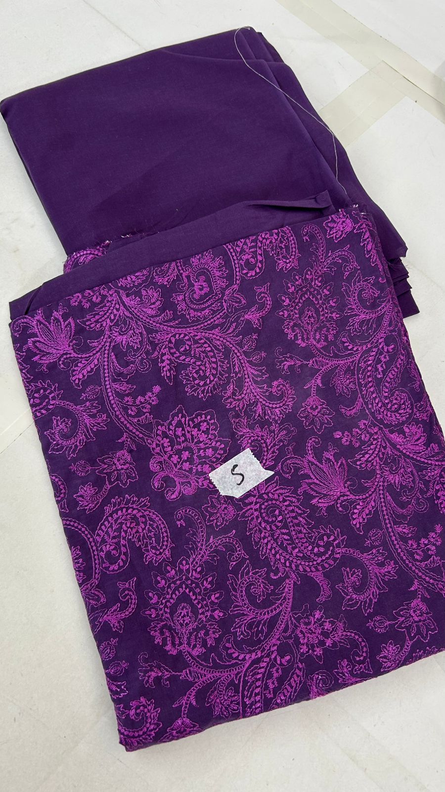 BAREEZE EMB 2PC SHIRT TROUSER