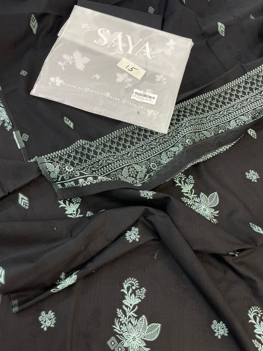 SAYA LAWN JACQUARD 3 PC