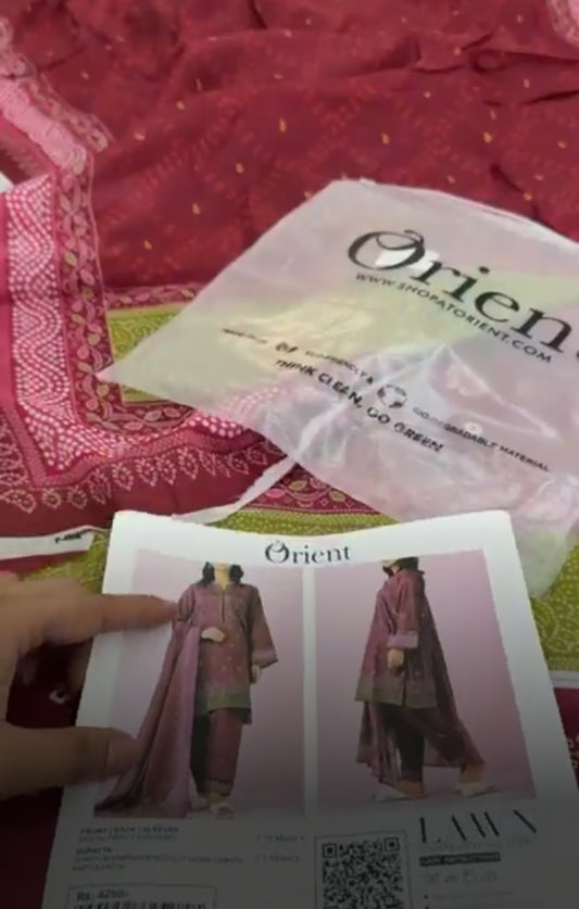 ORIENT LAWN 2 PC SHIRT DUPTA