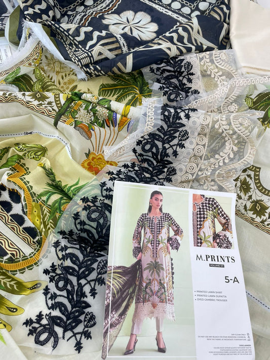 MARIA B LAWN LUXURY 3PC