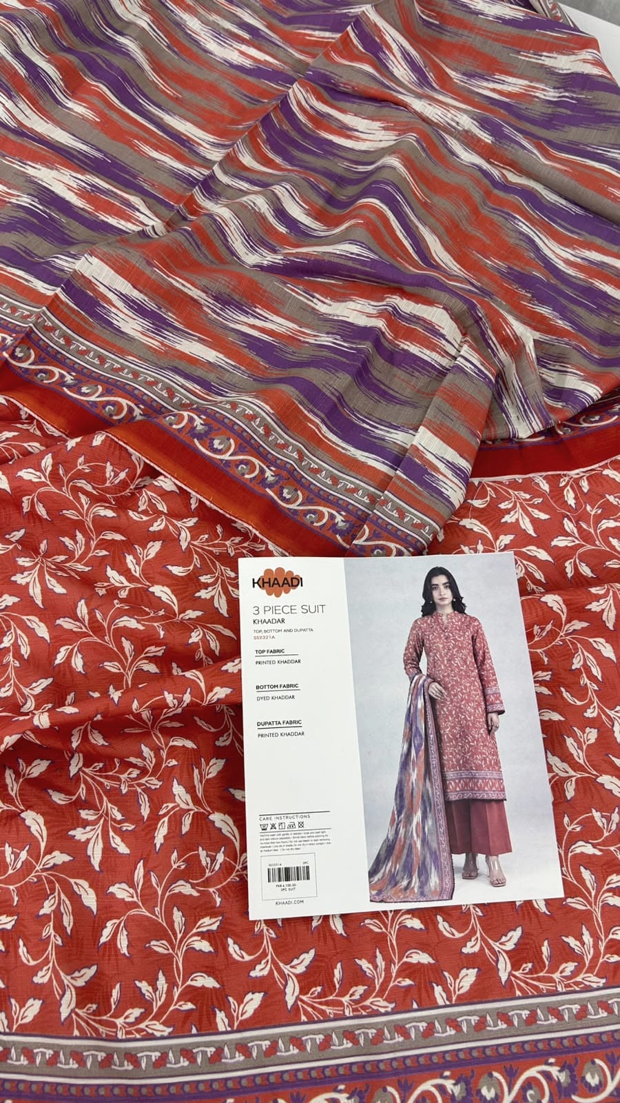 KHAADI KHADDAR 3 PC