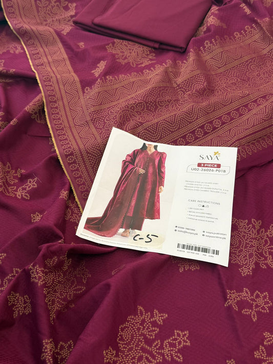 SAYA JAQUARD 3 PC