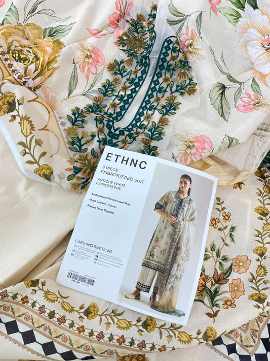 ETHNC EMB LAWN 3 PC