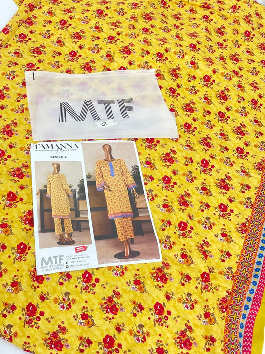 GRAND-MTF LINEN VISCOSE 2 PC SHIRT TROUSER