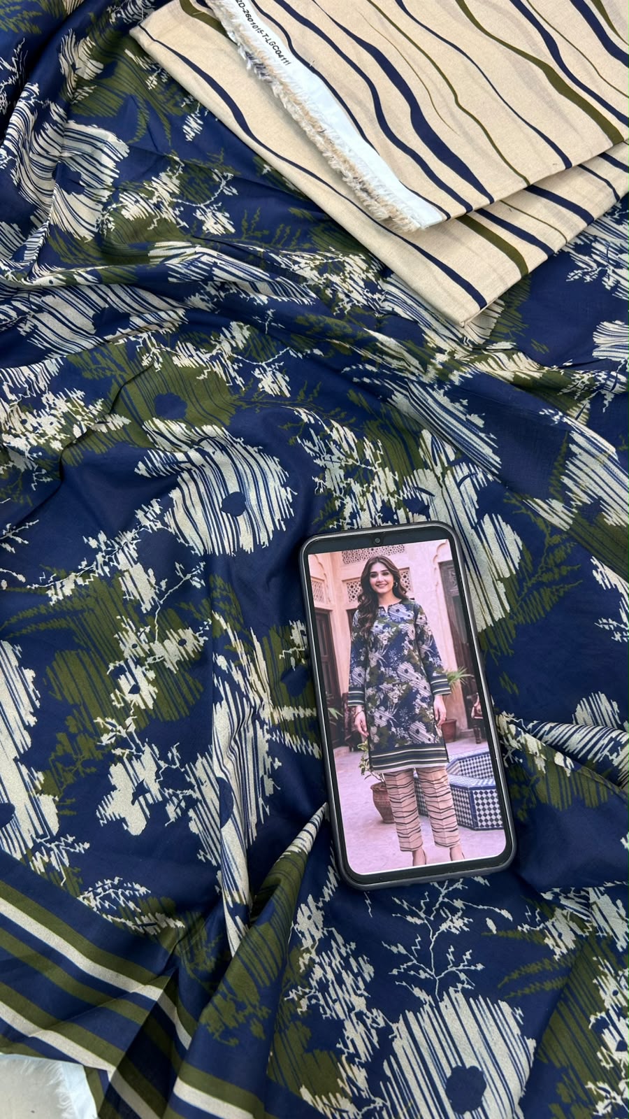 ZESH 2 PC LAWN SHIRT TROUSER