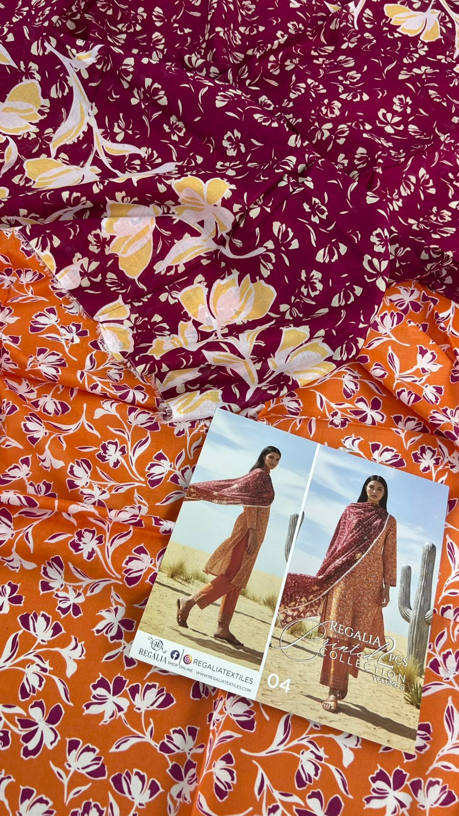 REGALIA 2 PC LAWN SHIRT DUPATTA