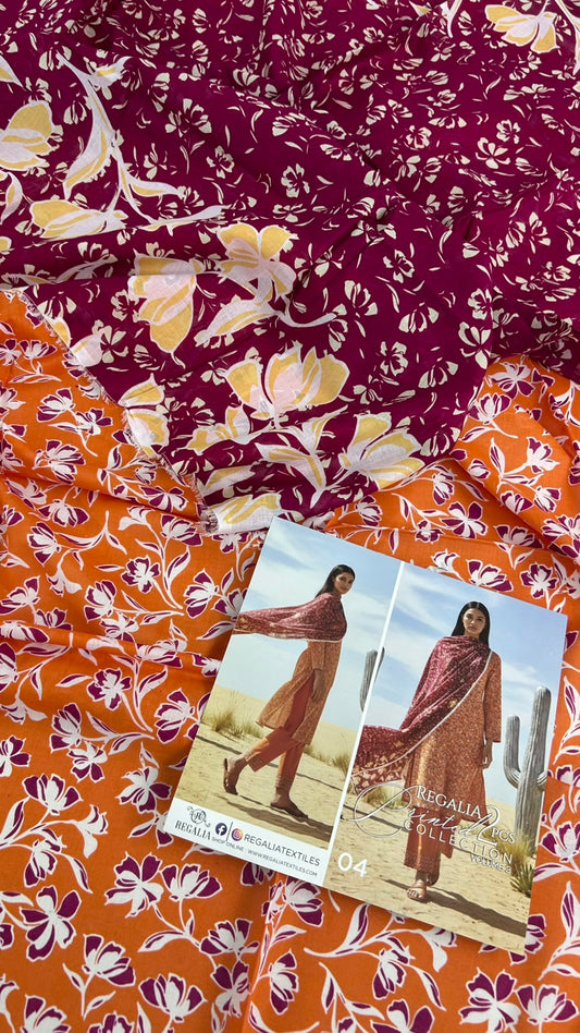 REGALIA 2 PC LAWN SHIRT DUPATTA
