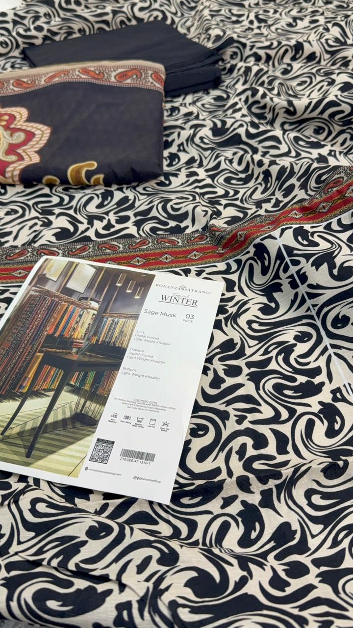BONANZA KHADDAR 3 PC
