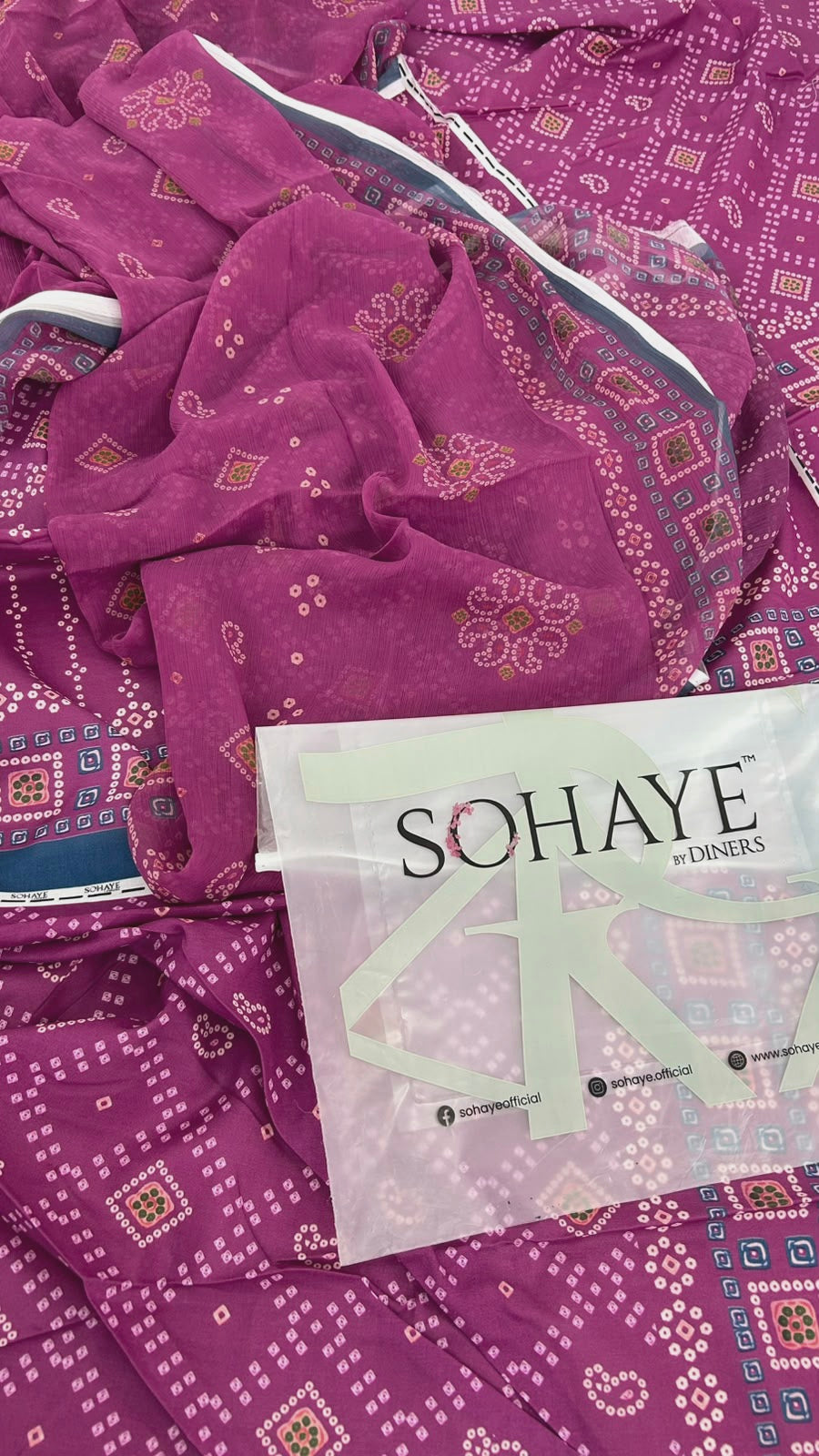 SOHAYE DINERS LAWN 3 PC