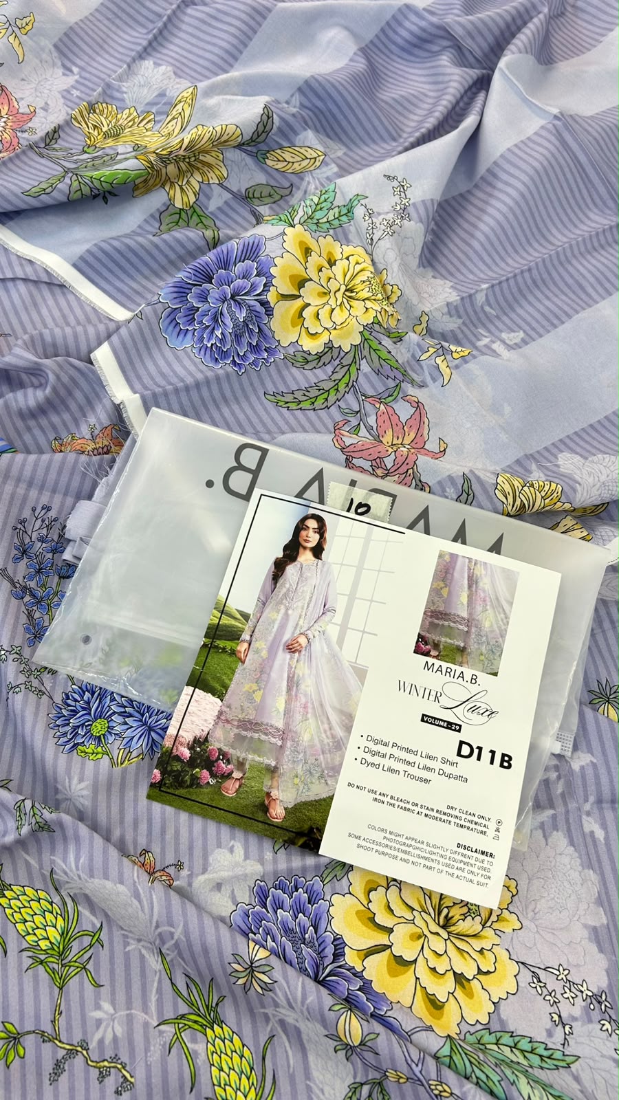 MARIA B LINEN 3 PC