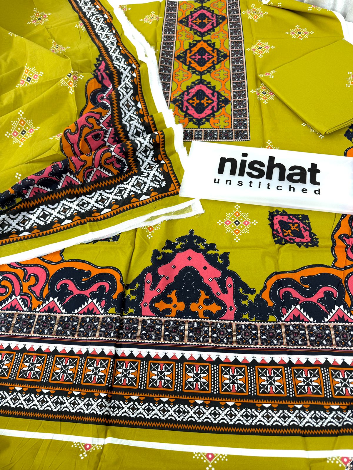 NISHAT LAWN CAMBRIC 3 PC