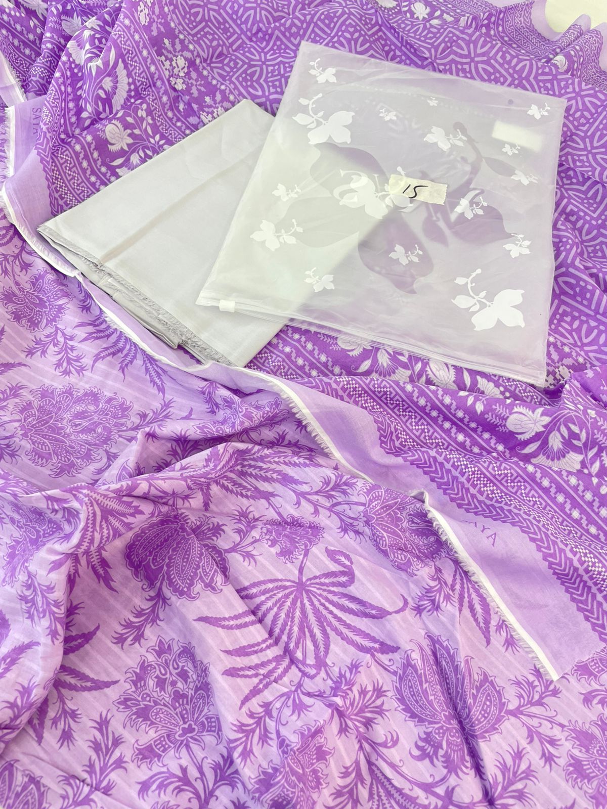 SAYA LAWN PRINTED 3 PC