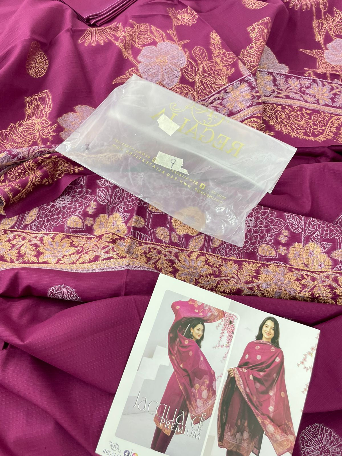 LUXURY LAWN JACQUARD 3PC