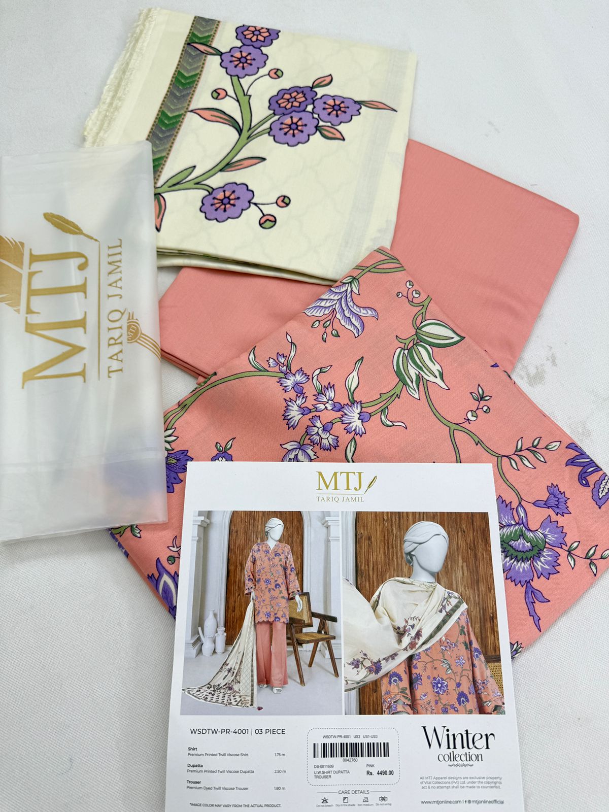 MTJ TWILL VISCOSE 3 PC