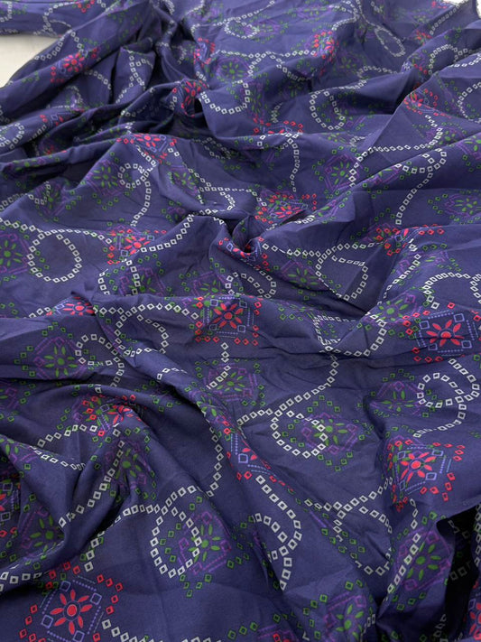 MIX BRAND ALLOVER LAWN 2 PC