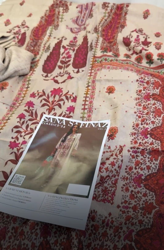 SANA SAFINAZ LAWN 3 PC