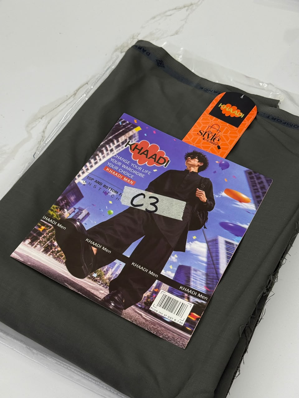 KHAADI GENTS WINTER WASH N WEAR