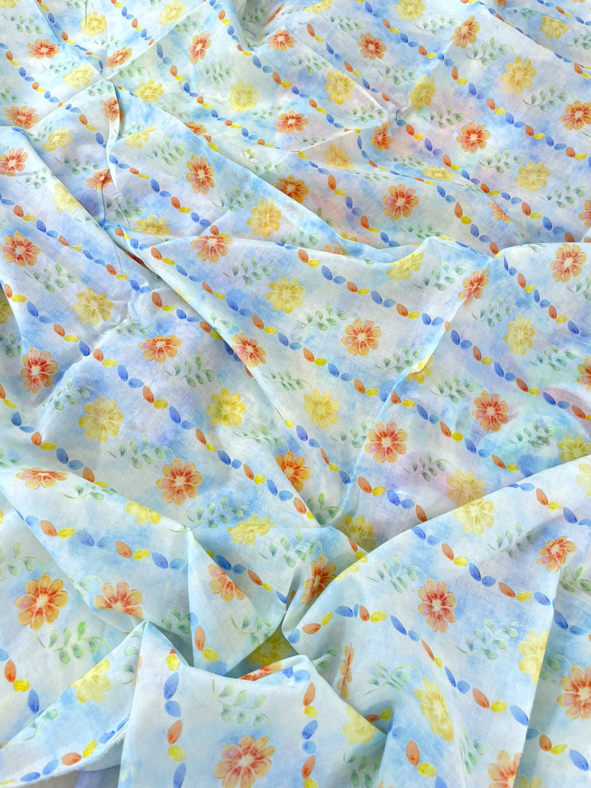 MIX BRAND 2 PC ALLOVER LAWN