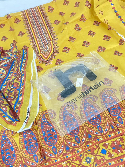 GRAND-NISHAT 2 PC LAWN SHIRT DUPATTA