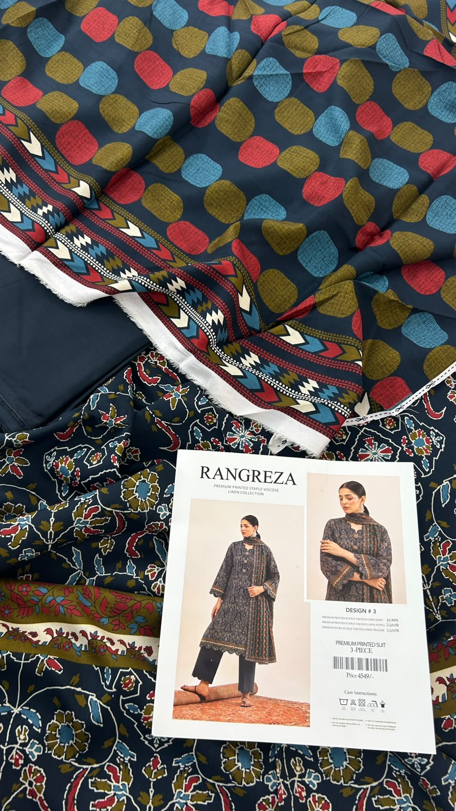 RANGREZA VISCOSE 3 PC