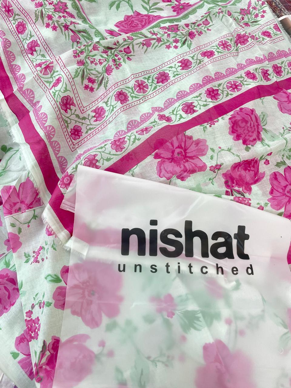 NISHAT SHIRT DUPATTA LAWN 2PC