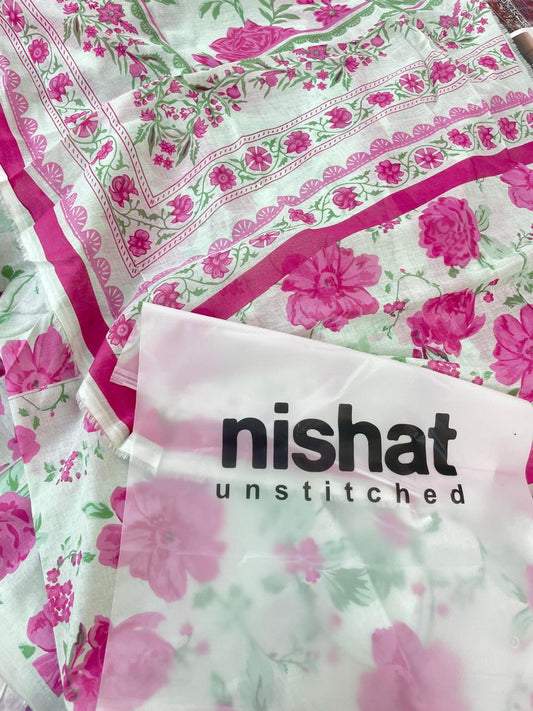 NISHAT SHIRT DUPATTA LAWN 2PC