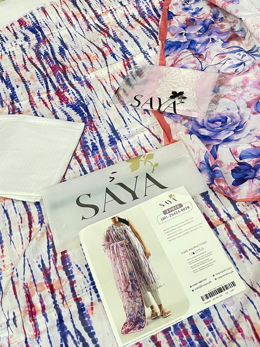 GRAND-SAYA LAWN 3 PC WITH EMB PATCH