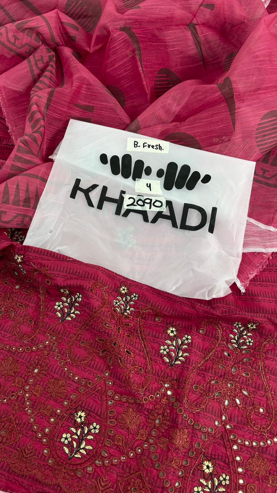 EMBROIDERED LAWN 2 PC