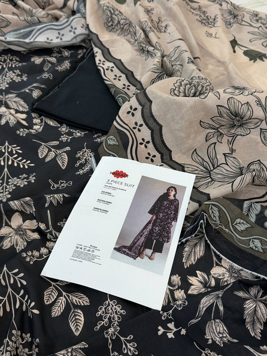 KHAADI LAWN 3 PC