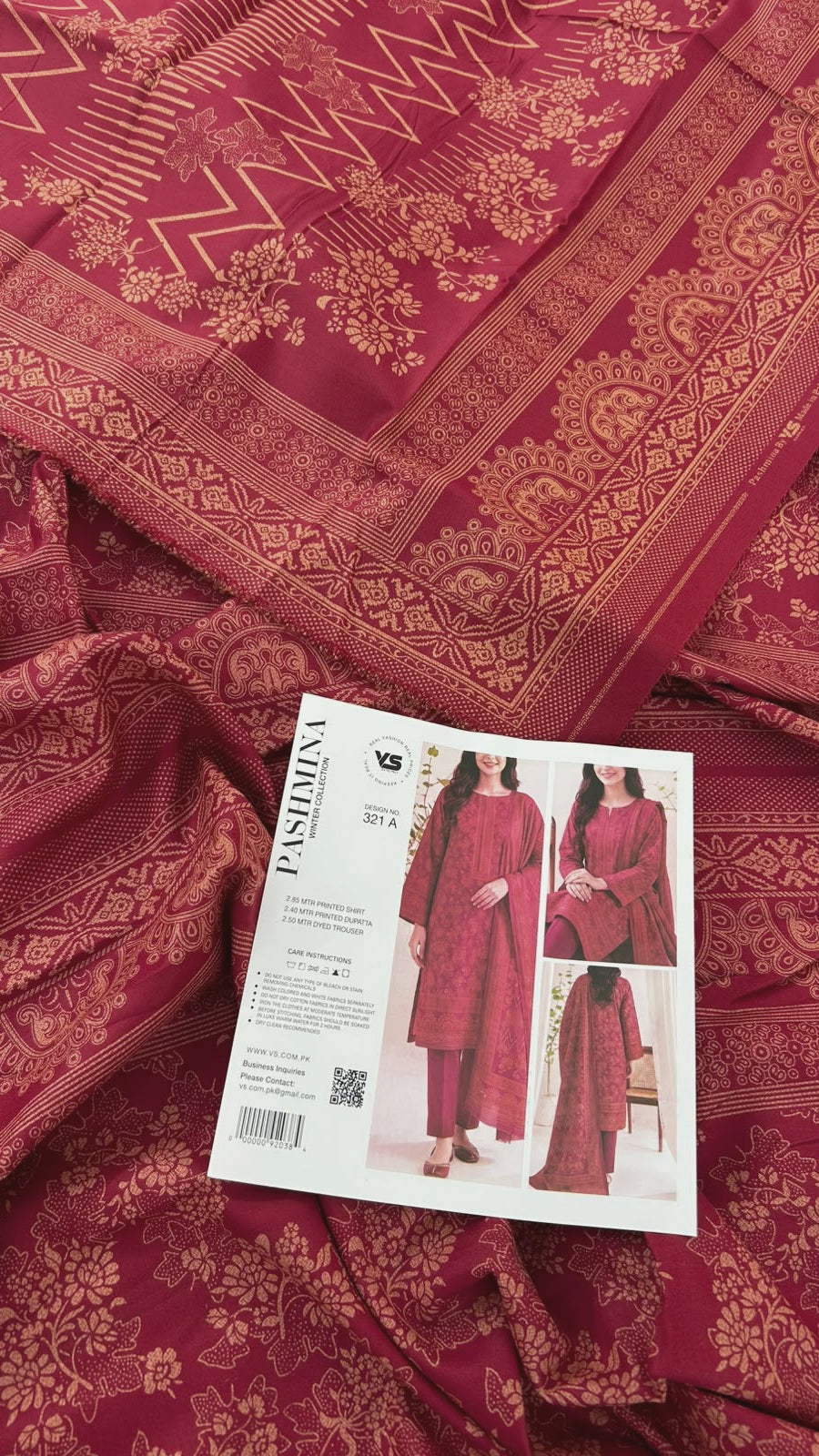 PASHMINA LUXURY 3 PC