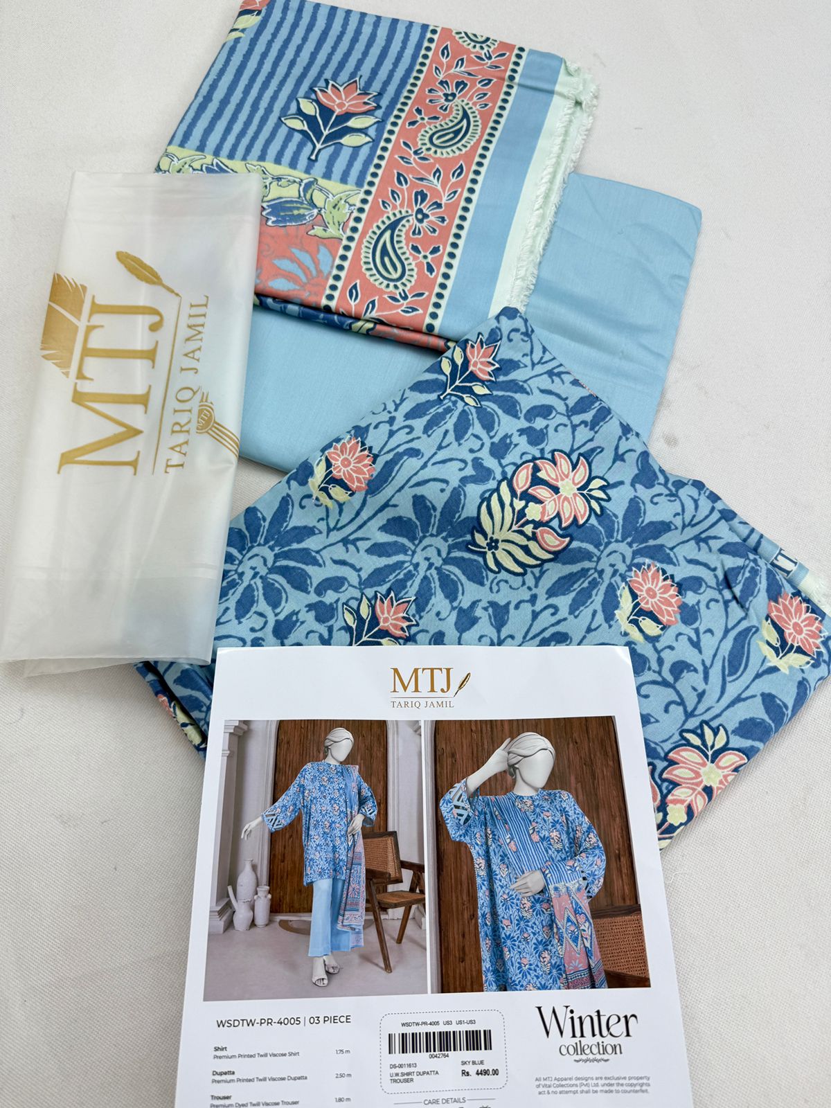 MTJ TWILL VISCOSE 3 PC