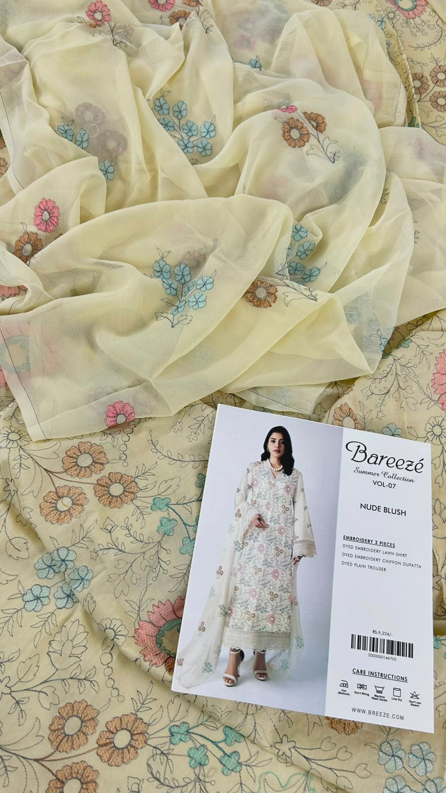 BAREEZE EMB 3 PC